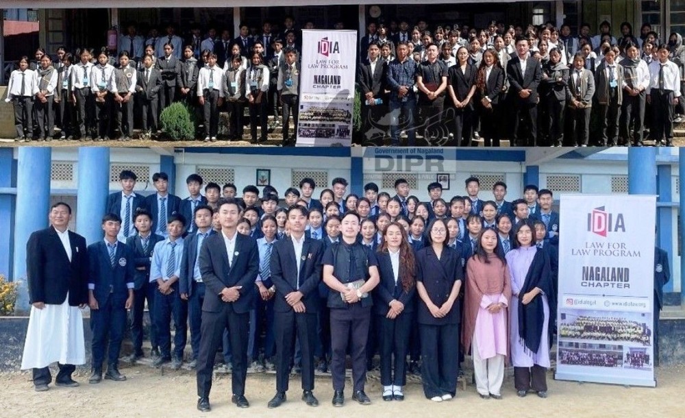 Increasing Diversity by Increasing Access (IDIA) Organisation, Kohima Law College Nagaland Chapter, conducted a ‘Law for All’ programme under Shamator District on October 27. (DIPR Photo)